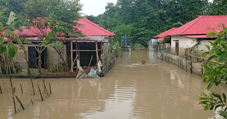 মৌলভীবাজারের বন্যা পরিস্থিতি